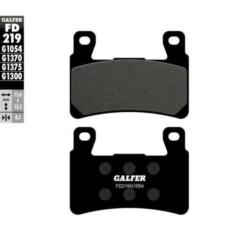 BRAKE PADS SEMI METALLIC FD219G1054 Harley-Davidson FLSS Softail Slim S 16-16 Harley-Davidson FLSTFS Softail Fat Boy S 16-16 Harley-Davidson XR1200X 11-12 Harley-Davidson FLS Softail Slim 15-16 Harley-Davidson FLSTC Softail Heritage Classic