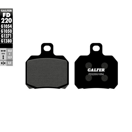 BRAKE PADS SEMI METALLIC FD220G1054 Ducati Monster 1100 Evo 12-13 Ducati Streetfighter 848 11-15 KTM 1290 Super Duke R 14-18 Ducati 1198 Sp 11-11 Kawasaki Ninja H2-R 15-20 Kawasaki Ninja H2 15-20 Ducati Monster 821 15-15 Ducati 1299 Panigal