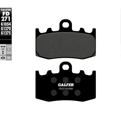 BRAKE PADS SEMI METALLIC FD271G1054 BMW K1300S HP 09-13 BMW K1300GT 09-10 BMW K1300S 09-15 BMW R1200GS 04-12 BMW R1200GS Adventure 06-12 BMW R1200RT 05-13 BMW K1200GT 03-08 BMW K1200S 05-08 BMW R1200S 06-11 BMW R1200ST 05-07 BMW K1200RS 01-