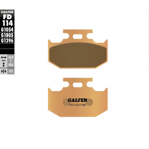 BRAKE PADS SINTERED FD114G1396 Kawasaki KX250 89-93 Kawasaki KDX 200 89-06 Kawasaki KDX 220R 97-05 Kawasaki KX125 89-94 Kawasaki KX500 89-95 Kawasaki KX80 92-96 Kawasaki KLX250R 94-96 Kawasaki KLX650R 93-95 Suzuki DR650SE 96-17 Suzuki RM250