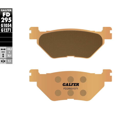 BRAKE PADS SINTERED FD295G1371 Yamaha XV19SCL Raider SCL 12-13 Yamaha XVS13CTF V-Star 1300 Deluxe 13-17 Yamaha XVS13C Stryker 11-17 Yamaha XVS95C Bolt 14-18 Yamaha XVS95C Bolt R Spec 14-18 Yamaha FJR1300ES 14-21 Yamaha VMX1700 V-Max 09-18 Y