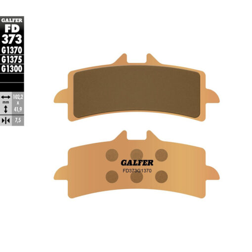 BRAKE PADS SINTERED FD373G1370