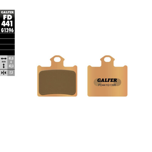 BRAKE PADS SINTERED FD441G1396 KTM 85 SXS 12-15 Husqvarna TC 85 (17/14) 14-16 KTM 85 SX (17/14) 11-17 KTM 85 SX (19/16) 13-17 KTM 105 SX 11-11 KTM Freeride 250R 4-Stroke 15-15