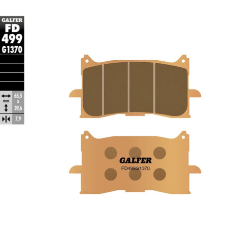 BRAKE PADS SINTERED FD499G1370 Honda CRF1000L Africa Twin 16-17 Honda CRF1000LD Africa Twin DCT 16-17