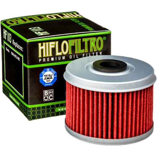 OIL FILTER HF103 Honda CRF250L CRF250LR Rally CRF250LA ABS CRF250LRA Rally ABS CRF250RL Rally CRF250RLA Rally ABS CRF300L CRF300L Rally 17-22