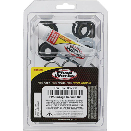 LINKAGE REBUILD KIT KTM Husqvarna Gas-Gas 450 SX-F 450 SX-F Factory Edition 250 SX-F 350 SX-F 150 SX 125 SX 125 XC 250 XC-F 350 XC-F 450 XC-F TC 125 TC 250 TX 300i MC 450F EX 250F EX 350F EX 450F FC 250 FC 350 FC 450 FX 350 FX 450 2020-2022 - Image 5