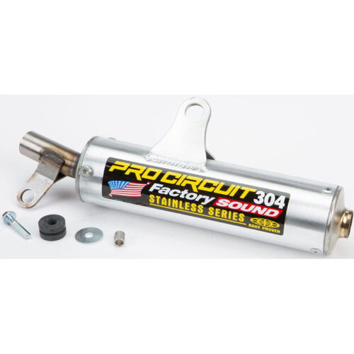 304 SILENCER Suzuki RM85 02-25 Suzuki RM85L 03-12 Suzuki RM80 89-01
