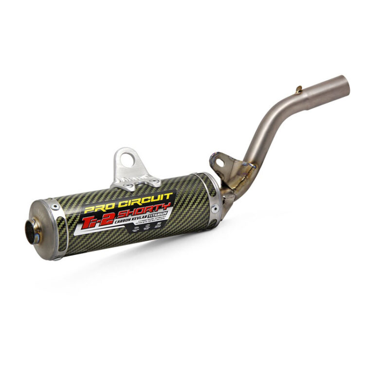 P/C TI-2 SILENCER Kawasaki KX85 2001-2024 Kawasaki KX100 1998-2021 Kawasaki KX80 1998-2000 Kawasaki KX112 2022-2024