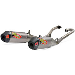 P/C TI-6 PRO DUAL EXH SYSTEM CRF250R '18-19 Honda CRF250R 18-19 Honda CRF250RX 19-19