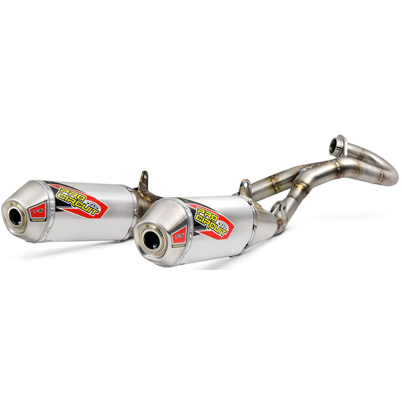 T-6 DUAL EXHAUST SYSTEM  CRF450R '19-20 Honda CRF450R 19-20 Honda CRF450RX 19-20 Honda CRF450R W.E. 19-20
