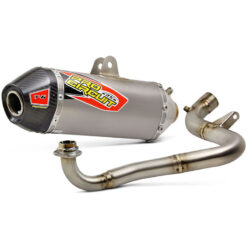 T-6 S/S EXHAUST SYSTEM W/CARBON CAP Honda MSX125 Grom 16-17