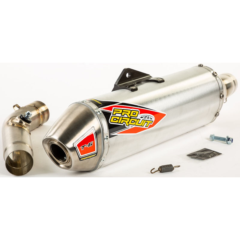 T-6 SLIP-ON EXHAUST KX450F '09-15 Kawasaki KX450F 09-15