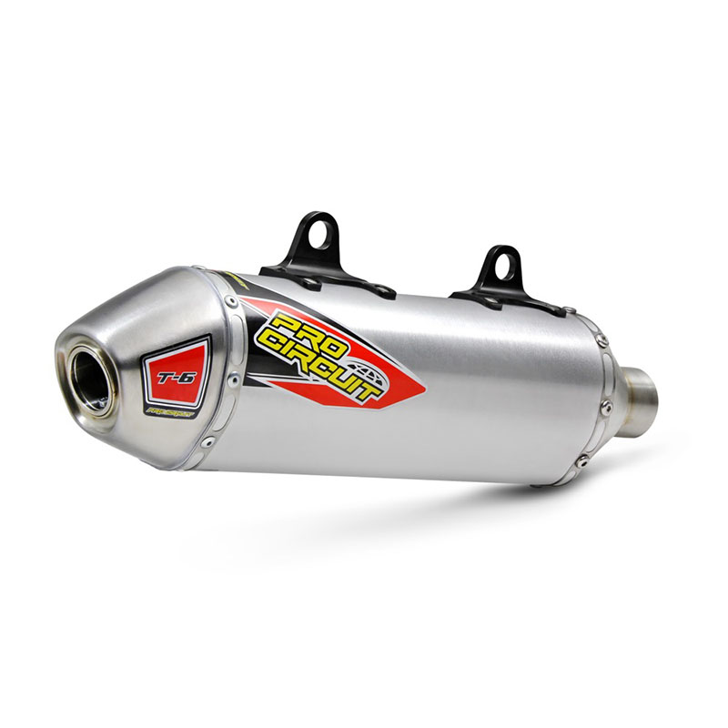 T-6 SLIP-ON SILENCER KTM350SX-F '16-18 KTM 350 XC-F 16-18 KTM 350 SX-F 16-18 Husqvarna FC 250 16-16 Husqvarna FC 350 16-18 Husqvarna FE 250 16-16 Husqvarna FE 350 16-18 KTM 350 XCF-W 16-16