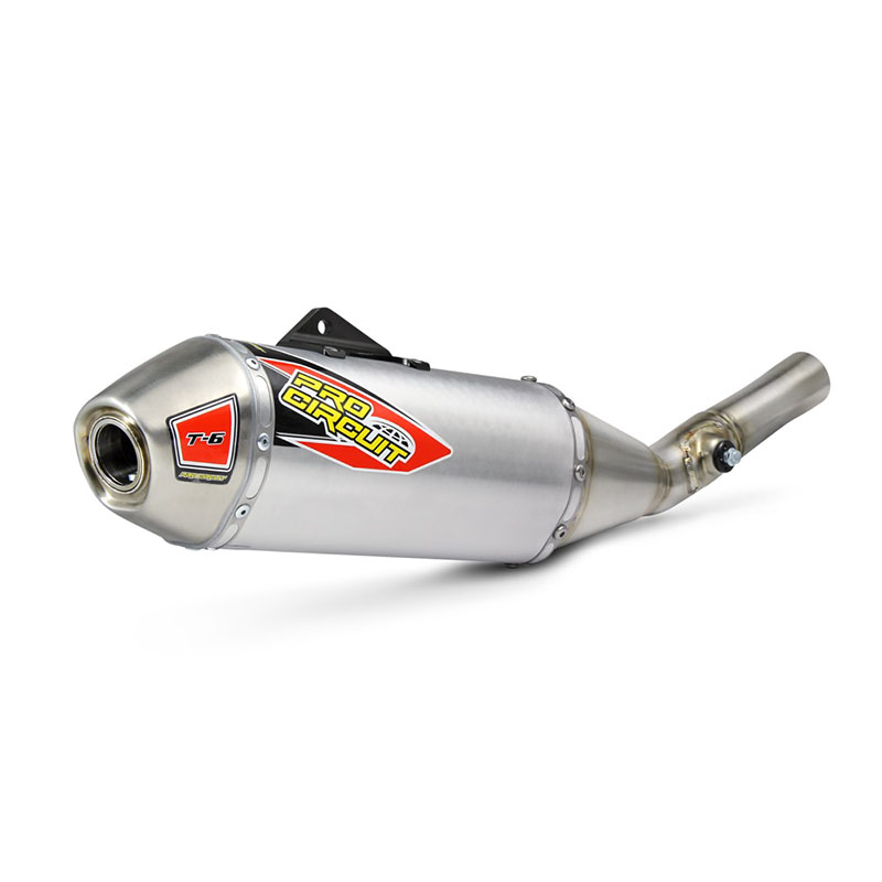 T-6 SLIP-ON SILENCER KX450F '17-18 Kawasaki KX450F 16-18