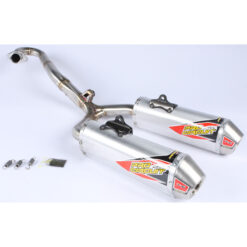 T-6 STAINLESS DUAL SYSTEM Honda CRF450R 15-16