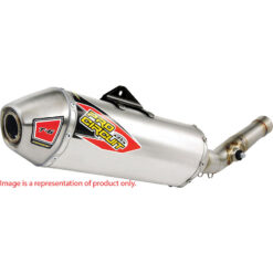 T-6 STAINLESS SLIP-ON KTM250SXF/HUS FC250 Husqvarna FE 350 19-19 Husqvarna FC 250 19-22 Husqvarna FC 350 19-19 KTM 250 SX-F 19-22 KTM 250 XC-F 19-22 Gas-Gas MC 250F 21-23