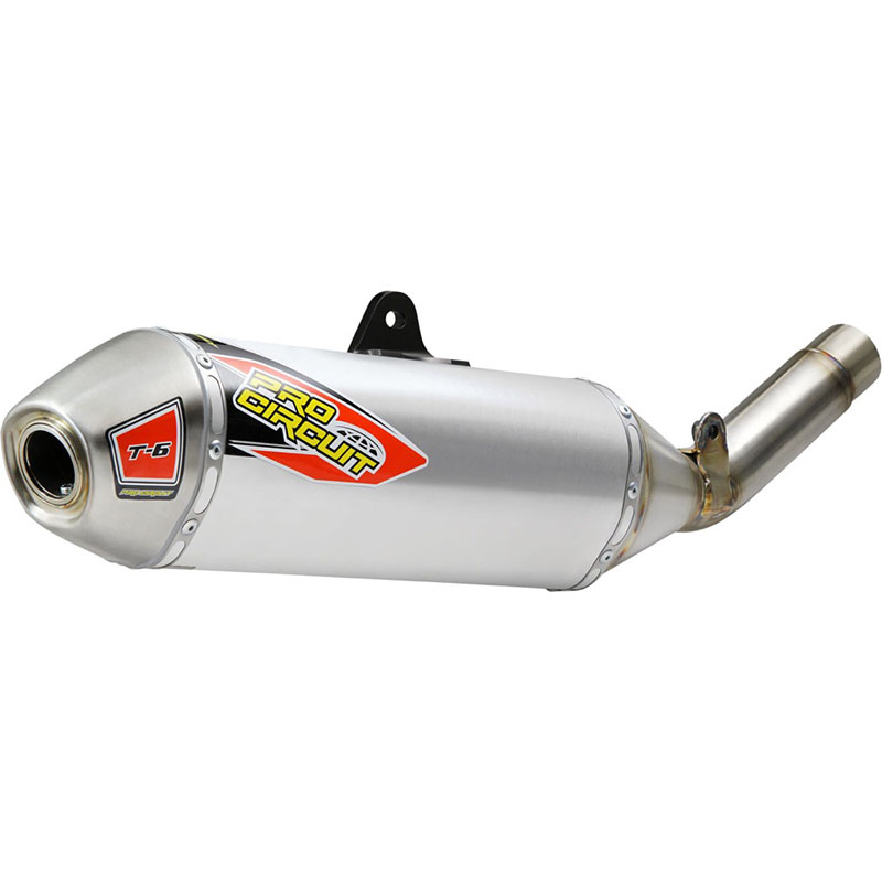 T-6 STAINLESS SLIP-ON SILENCER KTM 250 SX-F Factory Edition 15-15 Husqvarna FC 250 17-18 Husqvarna FE 250 17-18 KTM 250 SX-F 16-18 KTM 250 XC-F 16-18