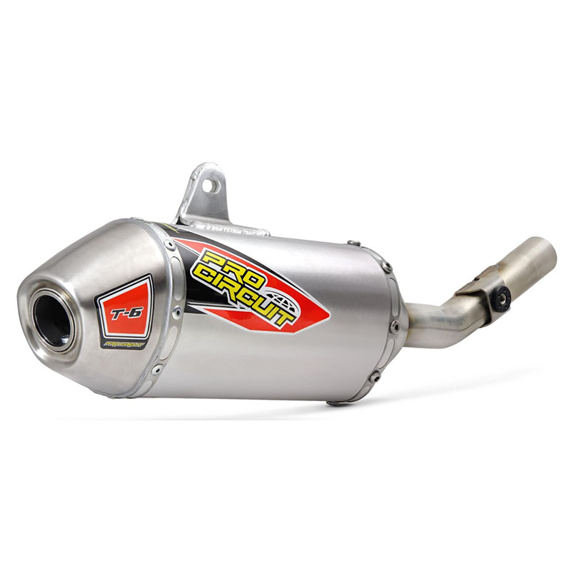 T-6 STAINLESS SLIP-ON SILENCER  Kawasaki KLX230R 20-21