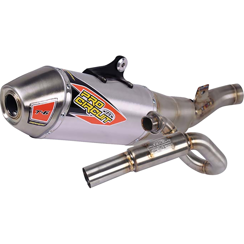 T-6 STAINLESS SYS WITH S/A ASAKI KX450 Kawasaki KX450F 24-25 Kawasaki KX450X 24-25