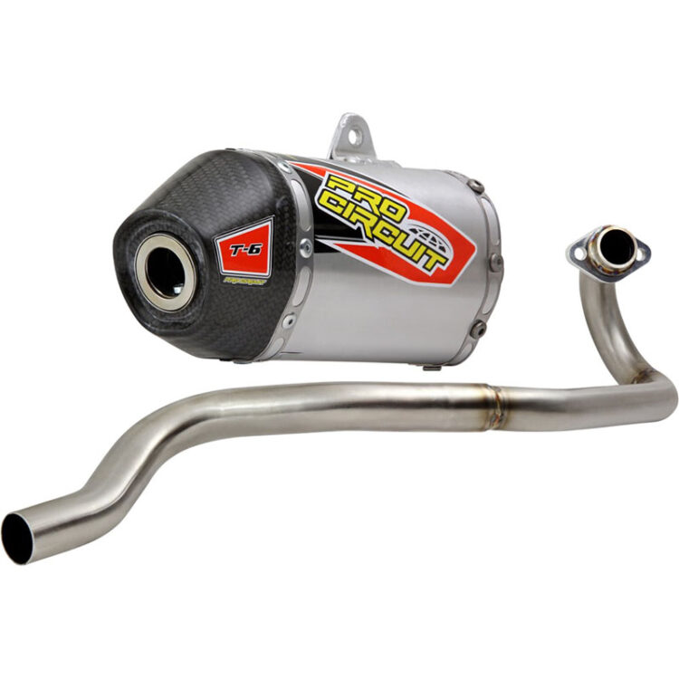 T-6 SYSTEM W/CARBON CAP Kawasaki KLX110 10-20 Kawasaki KLX110L 10-20 Kawasaki KLX110R 21-21 Kawasaki KLX110R L 21-21