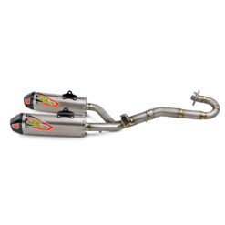 TI-6 DUAL SYSTEM W/CARBON CAP Honda CRF450R 15-16