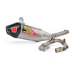 TI-6 EXHAUST SYSTEM W/CARBON END CAP Yamaha YZ250F 14-16 Yamaha YZ250FX 15-16