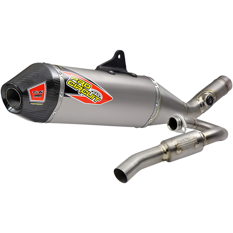 TI-6 PRO SYSTEM W/CARBON CAP Suzuki RM-Z250 19-24