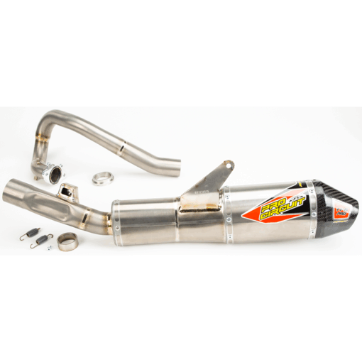 TI-6 PRO TI SYS W/CARBON CAPS  Honda CRF250R 22-24 Honda CRF250RX 22-24