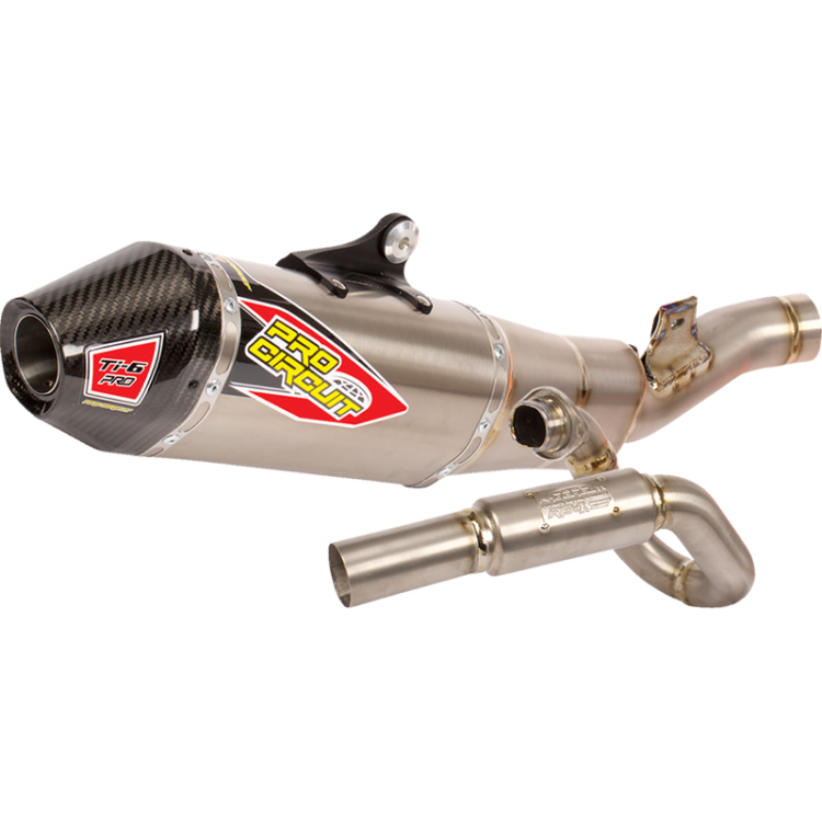 TI-6 PRO TI SYSTEMW/CAR CAP ASAKI KX450 Kawasaki KX450F 24-25 Kawasaki KX450X 24-25