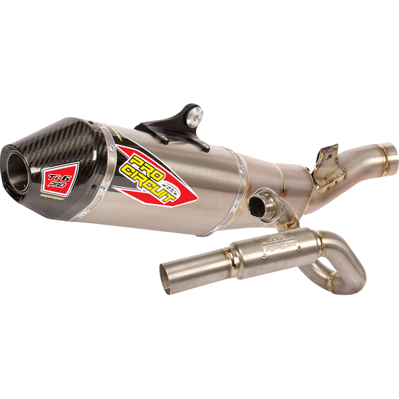 TI-6 PRO TI SYSTEMW/CAR CAP ASAKI KX450 Kawasaki KX450F 24-25 Kawasaki KX450X 24-25