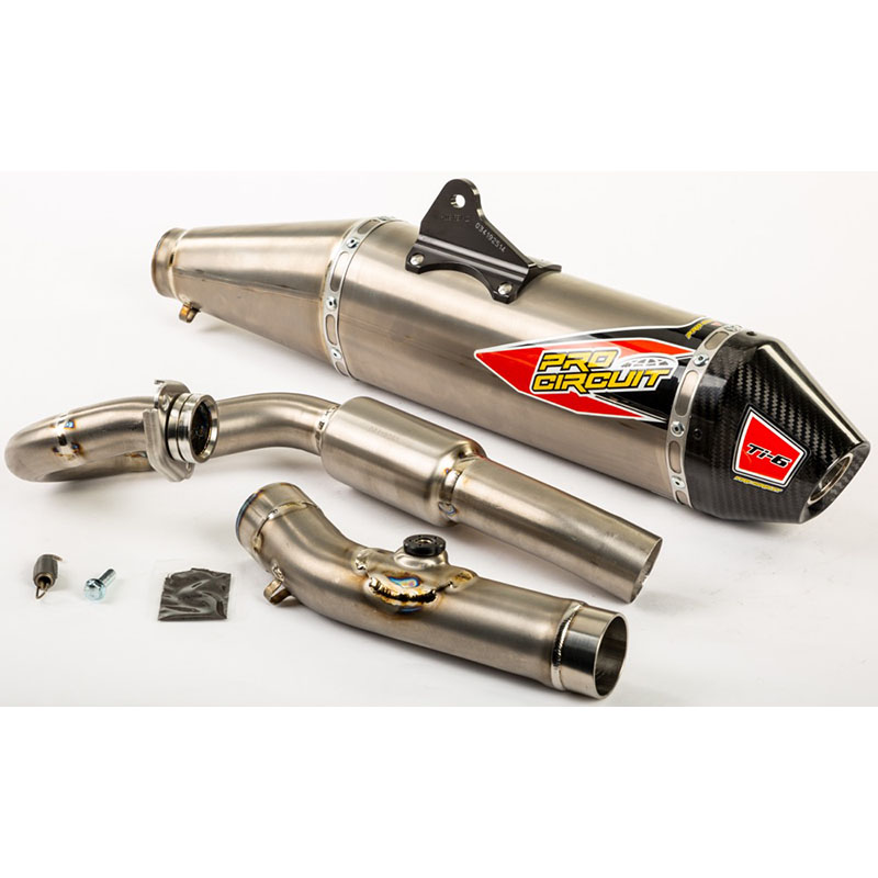 TI-6 SYSTEM W/CARBON CAP Suzuki RM-Z250 19-25