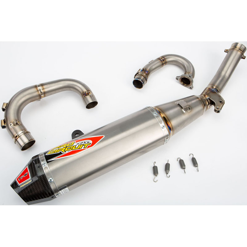 TI-6 SYSTEM W/CARBON CAP Yamaha YZ450F 14-17 Yamaha YZ450FX 16-17