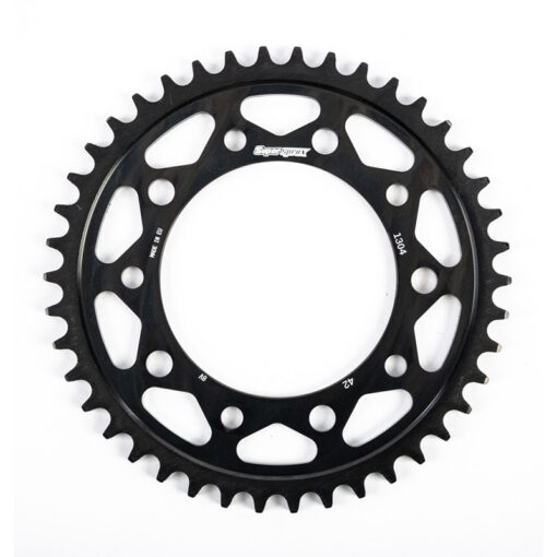 REAR EDGE SPROCKET STEEL 42T-525 BLK HON/ Yamaha Honda YZF-R1M CBR650F VT750CD Shadow A.C.E. Deluxe VT750RS Shadow RS VT750C Shadow Aero CB600F 599 VT750DC Shadow Spirit [chain] VT750C Shadow A.C.E. CBR600F F4 CBR900RR CBR600F F3 YZF-R1 1996-2018