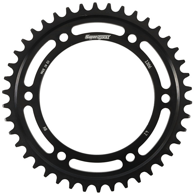 REAR EDGE SPROCKET STEEL 42T-530 BLK Honda CBR1000RR CBR1000RA ABS RVT1000R RC51 CBR954RR CBR929RR 2000-2016