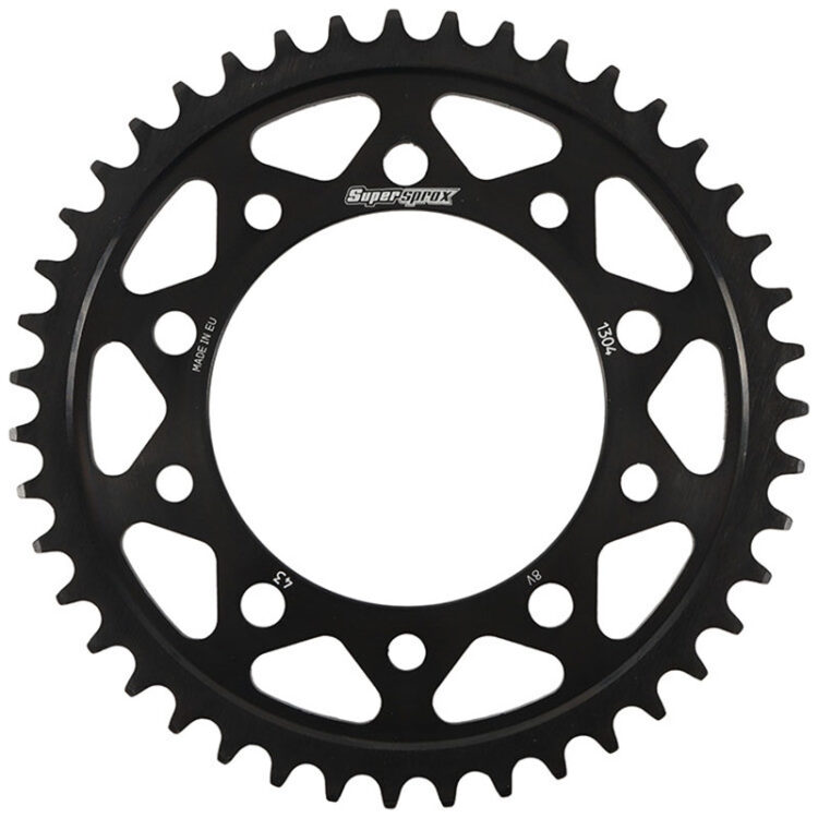 REAR EDGE SPROCKET STEEL 43T-525 BLK /YAM Honda CBR650F VT750CD Shadow A.C.E. Deluxe VT750RS Shadow RS VT750C Shadow Aero CB600F 599 VT750DC Shadow Spirit [chain] VT750C Shadow A.C.E. CBR600F F4 CBR900RR CBR600F F3 1996-2018