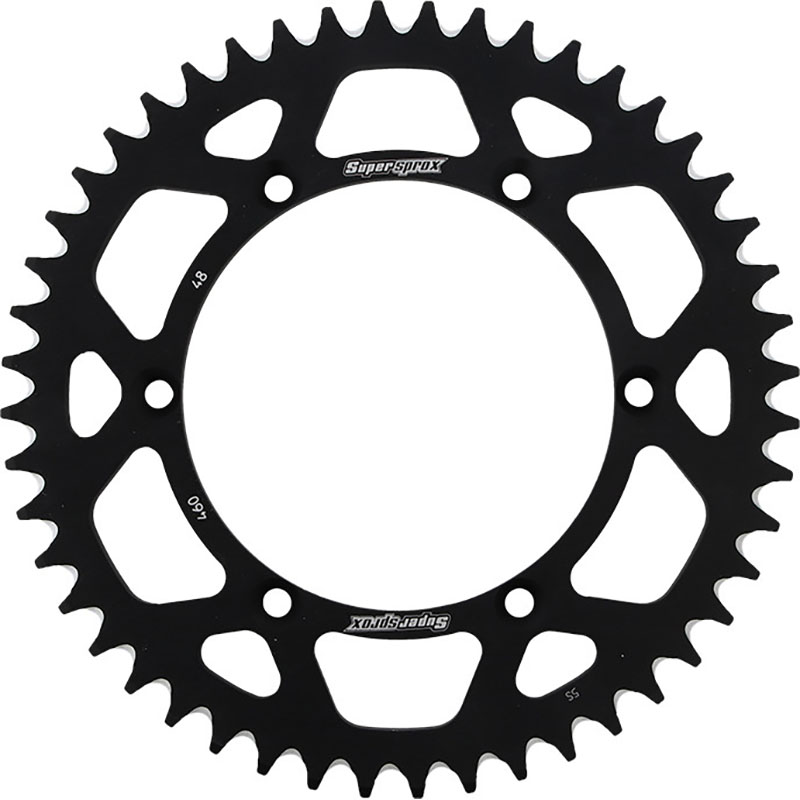 REAR SPROCKET ALUMINUM 48T-520 BLK /SUZ Kawasaki Suzuki KLX250S KX250F KX450F KLX450R KLX300R KX250 KDX 200 KDX 220R KX125 KX500 KLX250R KLX650 KLX650R KDX 250 RM-Z250 1982-2021