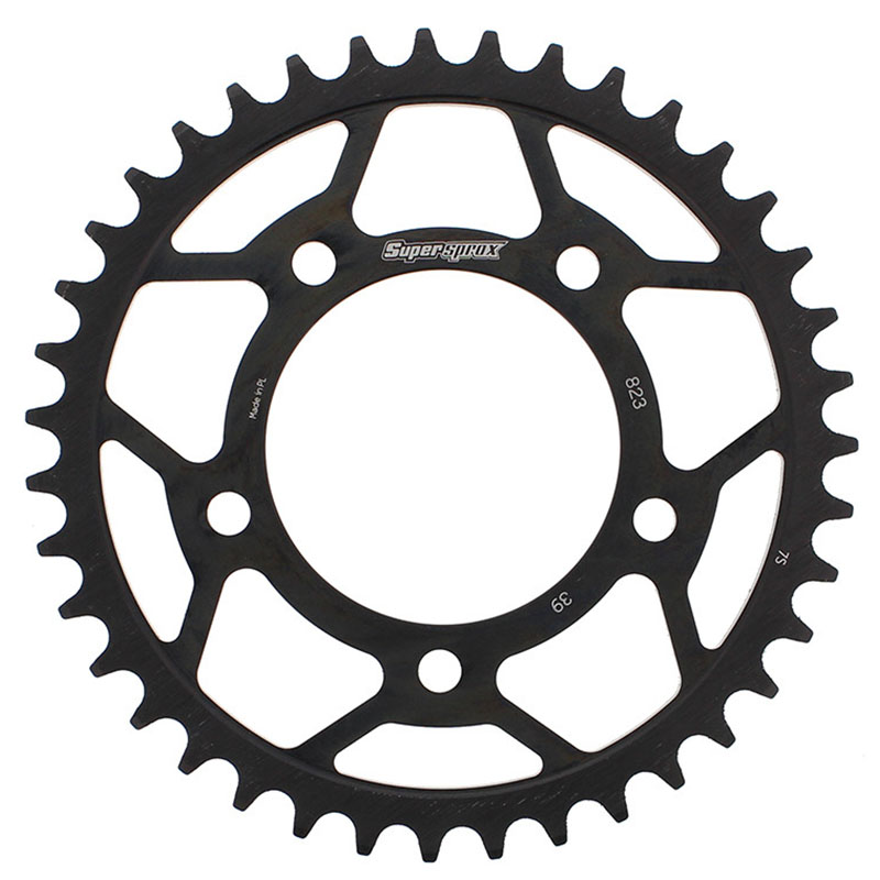 REAR SPROCKET STEEL 39T-520 BLK  Suzuki GS500F SFV650 Gladius GS500E 1989-2015