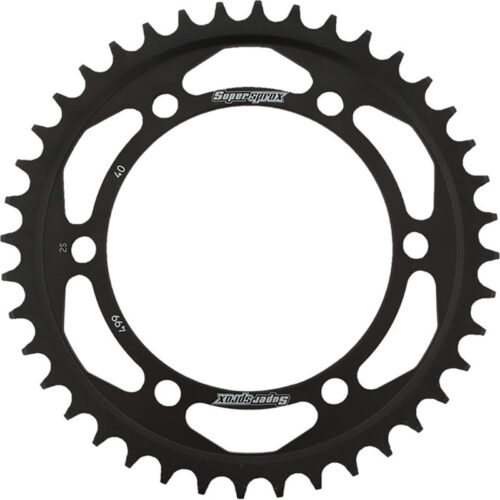 REAR SPROCKET STEEL 40T-530 BLK /SUZ Kawasaki KTM Suzuki Husqvarna ZX600 ZZ-R 600 VN800E Vulcan 800 Drifter VN800A Vulcan 800 VN800B Vulcan 800 Classic ZX600 Ninja ZX-6 65 SX GSX-R750 GSX-R1300 Hayabusa TL1000R TL1000S TC 65 1990-2022