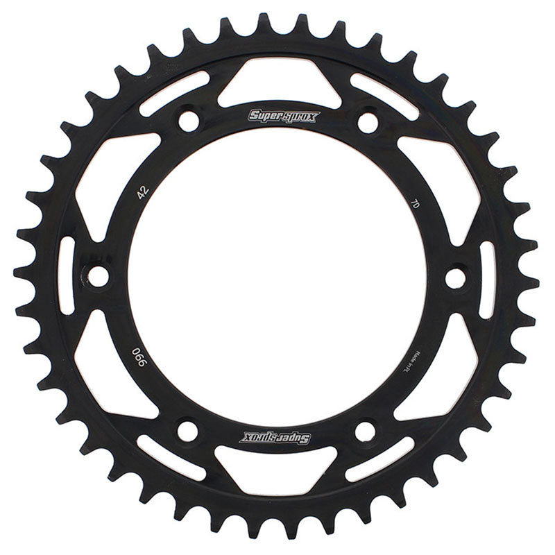 REAR SPROCKET STEEL 42T-520 BLK HUSQ/KTM Husqvarna KTM Husaberg FE 350S FE 501S TX 300 FX 350 FX 450 TE 150 350 EXC-F FE 250 Te250 Te300 TC 125 FC 250 FC 350 FC 450 TE 125 TE 300 FE 350 FE 450 FE 501 FE 390 FE 570 Fx450 FE 450E FE 550E FE 650E FS650C FS650E FC 550 TC 250 TE 250 500 EXC-F 690 Enduro R 150 SX 250 SX-F 250 XC 300 XC 450 XC-F TE 250i 701 Enduro FS450 250 XC-W TPi 300 XC-W TPi TE 300i TX 300i 500 XCF-W 125 SX 250 SX 350 SX-F 300 XC TPi 250 XC TPi 250 XC-F 350 XC-F TE 150i 150 XC-W TPi 450 SMR 4-Stroke 2004-2022