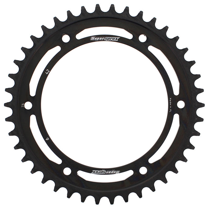 REAR SPROCKET STEEL 42T-525 BLK BMW