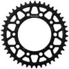 REAR SPROCKET STEEL 43T-520 BLK  Honda CTX700D CTX700ND CBR500RA ABS CB500FA ABS CB500XA ABS NC700X CB500X CBR500R CB500F CTX700 CTX700N NC700XD 2012-2017