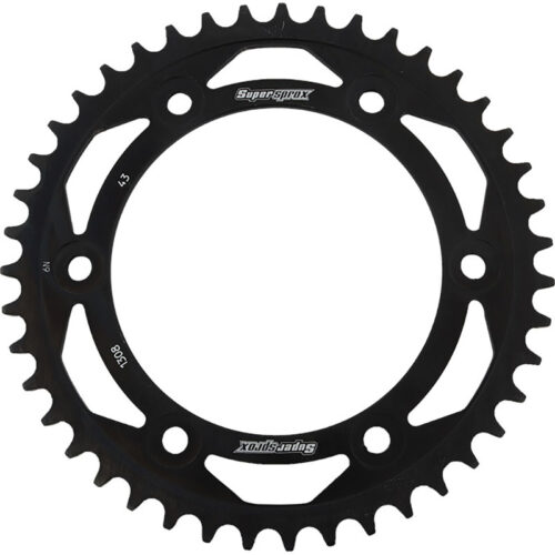 REAR SPROCKET STEEL 43T-520 BLK HON