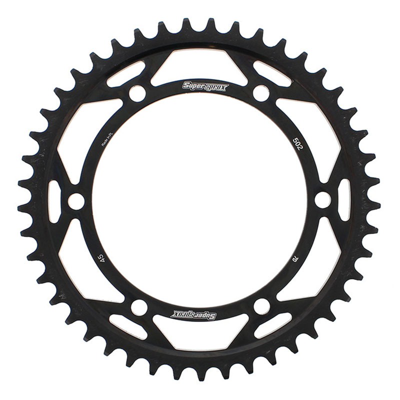 REAR SPROCKET STEEL 45T-530 BLK  Kawasaki ZX1100 Ninja ZX-11 ZRX1100 ZX1100 GPz 1990-2001
