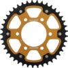 REAR STEALTH SPROCKET ALU/STL 41T-530 GLD KAW/SUZ/ Kawasaki Suzuki Yamaha ZX600 Ninja 600R GSX-R1000 FZS1000 FZ1 YZF-R1 YZF-R1 LE FZS600 FZ6 1985-2016