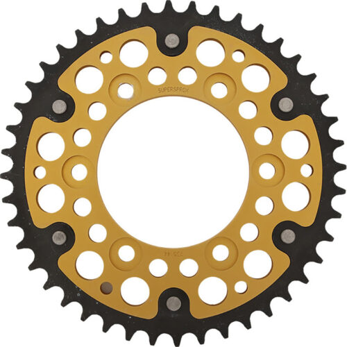 REAR STEALTH SPROCKET ALU/STL 44T-520 GLD DUC
