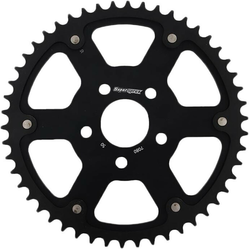REAR STEALTH SPROCKET ALU/STL 48T-520 RED GAS/HUS/HUSQ/KTM Gas-Gas MC 125 MC 250F MC 450F EC 300 EX 250F EX 350F EX 450F EX 300 2021