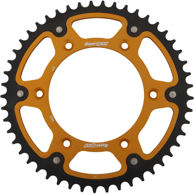 REAR STEALTH SPROCKET ALU/STL 49T-520 GLD HUSQ/KTM Husqvarna KTM Husaberg FE 350S FE 501S 150 XC-W TX 300 FX 350 FX 450 TE 150 350 EXC-F 500 XCF-W 350 XCF-W 350 XC-F 150 XC 450 SX-F Factory Edition 350 SX-F FS570 FE 250 Te250 Te300 TC 125 FC 250 FC 350 FC 450 TE 125 TE 300 FE 350 FE 450 FE 501 FE 390 FE 570 Fx450 FE 450E FE 550E FE 650E FS450E FS650C FS650E FC 550 TC 250 TE 250 250 SX 620 Super Moto 400 SC 4-Stroke 400 SXC 4-Stroke 250 SX-F 620 SX 400 RXC 4-Stroke 400 TXC 4-Stroke 620 RXC 620 TXC 250 XC 360 Exc 360 Mxc 360 Sx 620 Comp Limited 620 EXC 250 XC-W 620 SXC 300 SX 550 Mxc 440 Exc 440 Mxc 440 Sx 250 XCF-W 500 EXC-F 300 XC 300 XC-W 400 XC-W 4-Stroke 450 EXC-R 4-Stroke 450 SX-F 450 XCF-W 530 EXC-R 4-Stroke 530 XC-W 4-Stroke 690 Enduro R 690 SMC 200 Xc 250 XC-F 450 XC-F 505 Xc-F 125 SXS 144 Sx 450 SXS 4-Stroke 505 Sx-F 560 SMR 4-Stroke 640 Adventure 690 Supermoto 125 Exc 250 SXS 525 XC-G 4-Stroke 525 XC-W 4-Stroke 400 EXC 4-Stroke 525 EXC 4-Stroke 525 SMR 4-Stroke 525 SX 4-Stroke 625 SMC 660 Rallye 660 SMC 125 SX 200 Exc 250 EXC 300 EXC 300 MXC 450 EXC-F 450 MXC 4-Stroke 525 MXC 4-Stroke 150 SX 640 Supermoto 200 Sx 450 SM-S 4-Stroke 625 SXC 200 Mxc 250 MXC 380 Exc 380 Mxc 200 Xc-W 380 Sx 400 MXC 4-Stroke 400 SX 4-Stroke 520 EXC 4-Stroke 520 MXC 4-Stroke 520 SX 4-Stroke 640 Enduro 400 Lc4 250 XC-W TPi TE 250i 701 Enduro 300 XC-W TPi TE 300i TX 300i 300 XC TPi 250 XC TPi 150 XC-W TPi TE 150i 690 SMC R 790 Adventure 125 XC 450 SMR 4-Stroke 890 Adventure R Rally 890 Adventure R 250 EXC-F 1993-2022