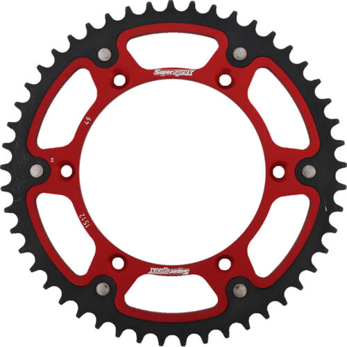 REAR STEALTH SPROCKET ALU/STL 49T-520 RED GAS/SHE Gas-Gas Beta Suzuki EC 250F 350 RR 400 RR 450 RR 498 RR 520 RR 525 RR EC 450F MC 250 SM 450FSR MC 125 SM 125 SM 250 SM 450FSE Ec 450 Fsr EC 125 EC 200 EC 250 EC 300 DR250SE XC 300 XC 250 EC Ranger 300 1993-2020