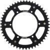 REAR STEALTH SPROCKET ALU/STL 50T-520 BLK  Yamaha YZ250FX YZ250X YZ450FX WR426F YZ426F WR400F YZ400F WR250R WR250X YZ125 YZ250 YZ250F YZ450F TT-R230 WR250F WR450F YZ125X 1999-2022