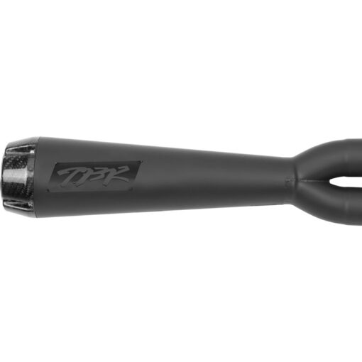 Two Brother Racing COMP S 2IN1 EXH FLFB/FXBR/FXDR BLACK W/CF END CAP